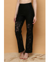 Cava Lace Pants in Black
