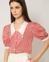TULLA TOP IN RED