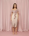 Epiphany Dress in Taupe