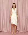 Calvary Dress in White