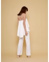 The Grace Jumpsuit in White
