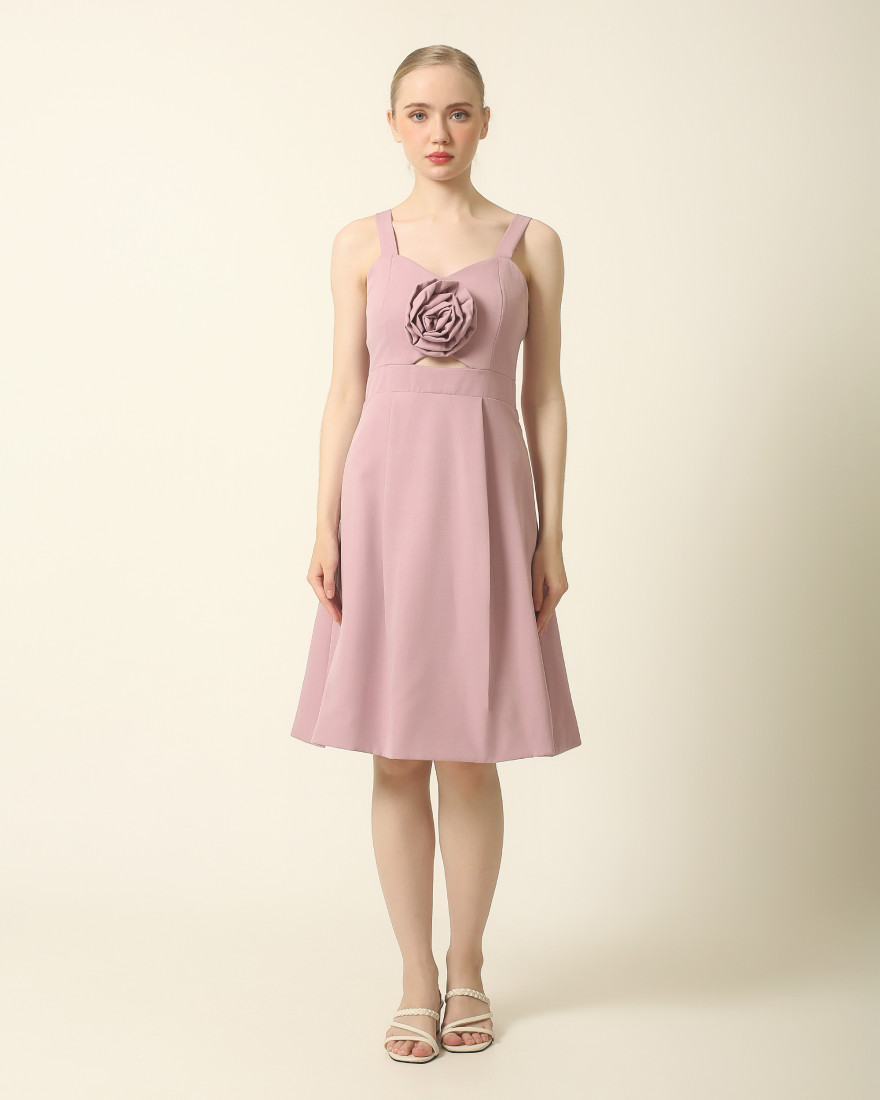 cdc evening dress SILKY CDC PRINT main image 1